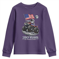 Astronaut 250 Years Of Pioneer Spirit Youth Sweatshirt USA 250th Anniversary