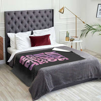 Funny Adult Humor Throw Blanket Mike Who Cheese Wet