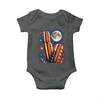 4th Of July Hotdog Fireworks Baby Onesie American Food Lovers
