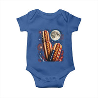 4th Of July Hotdog Fireworks Baby Onesie American Food Lovers