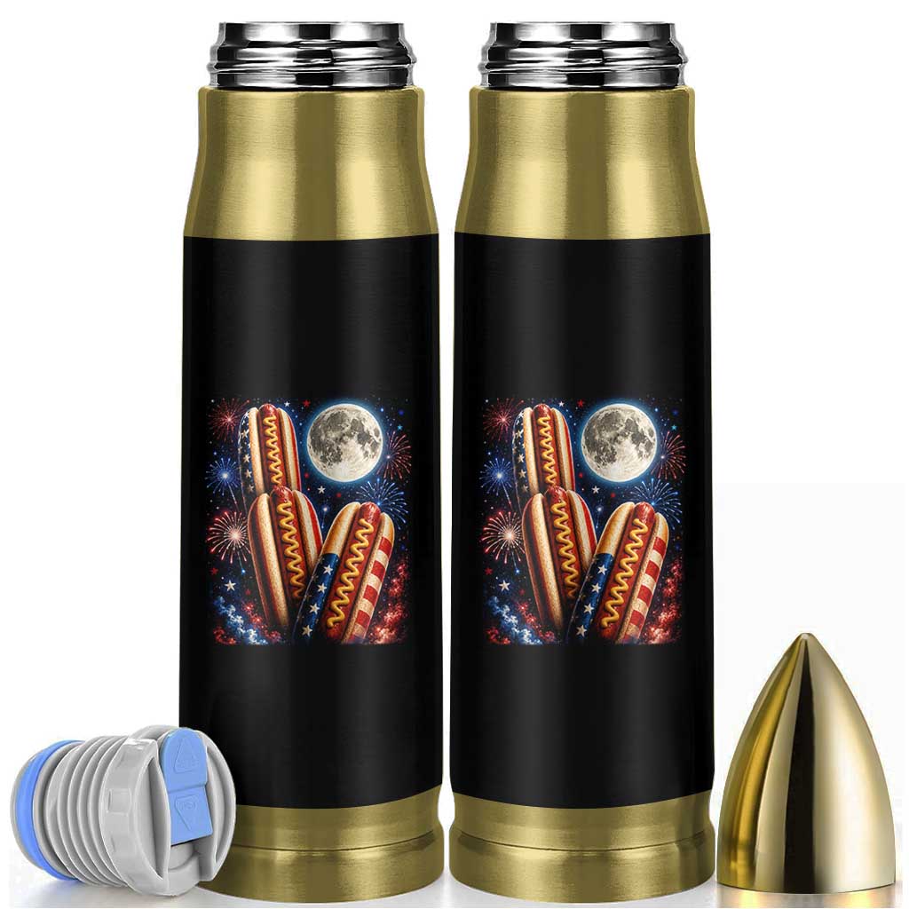 4th Of July Hotdog Fireworks Bullet Tumbler American Food Lovers