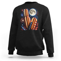 4th Of July Hotdog Fireworks Sweatshirt American Food Lovers