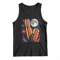 4th Of July Hotdog Fireworks Tank Top American Food Lovers