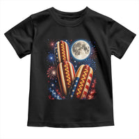 4th Of July Hotdog Fireworks Toddler T Shirt American Food Lovers