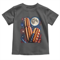 4th Of July Hotdog Fireworks Toddler T Shirt American Food Lovers