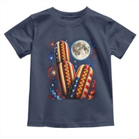 4th Of July Hotdog Fireworks Toddler T Shirt American Food Lovers