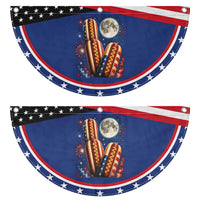 4th Of July Hotdog Fireworks Patriotic Fan Flag American Food Lovers