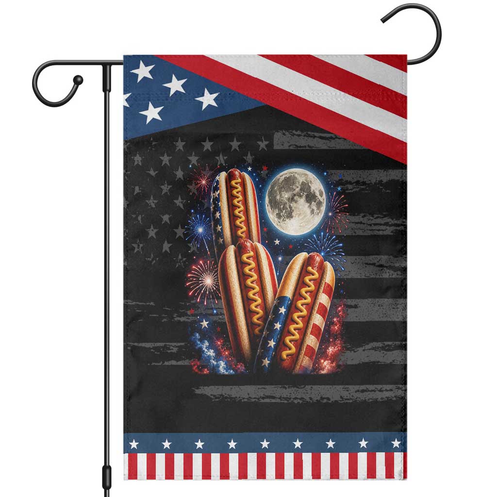 4th Of July Hotdog Fireworks Patriotic Garden Flag American Food Lovers