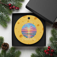 Always Chasing Sunsets Ceramic Ornament Summer Vacation Travel Gift