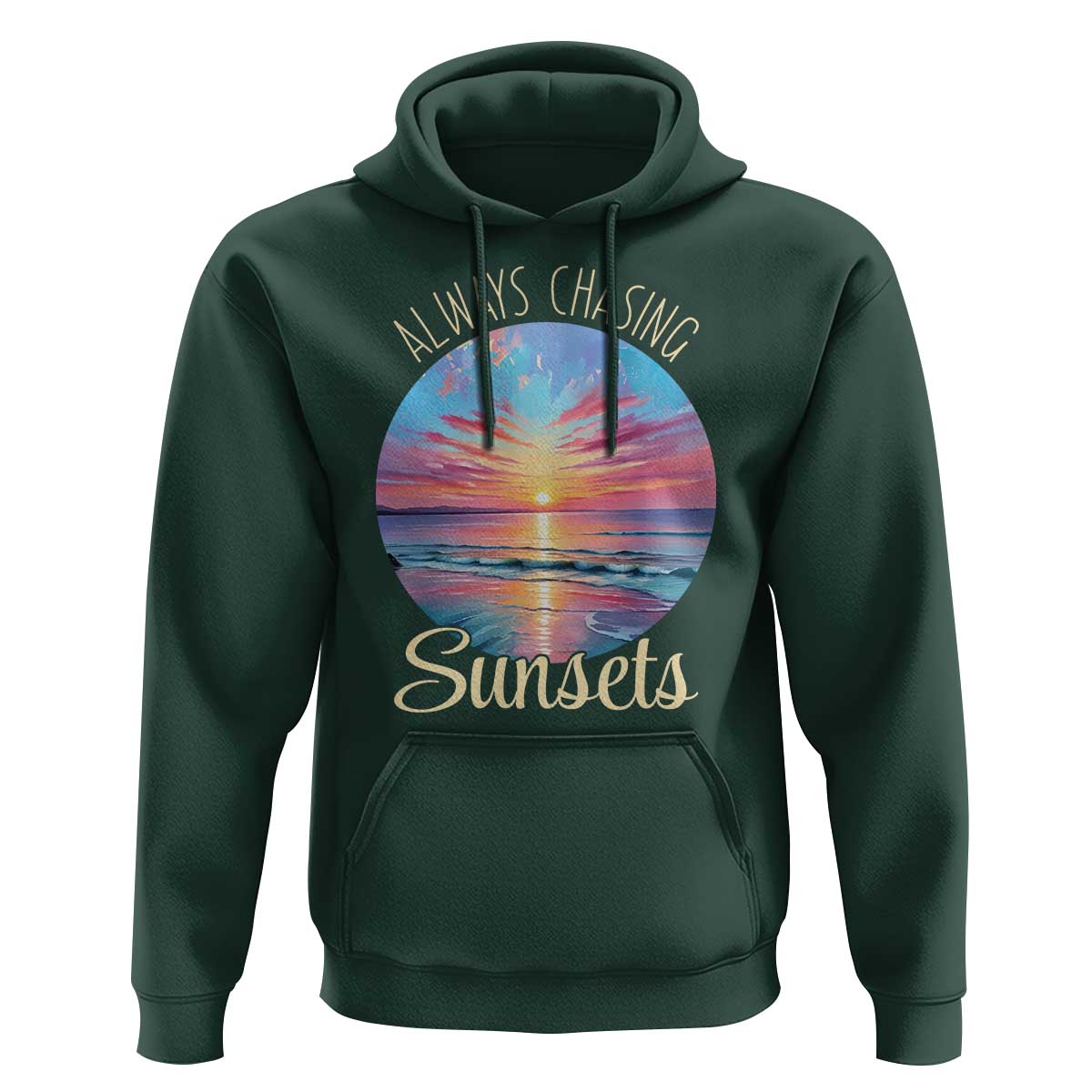 Always Chasing Sunsets Hoodie Summer Vacation Travel Gift
