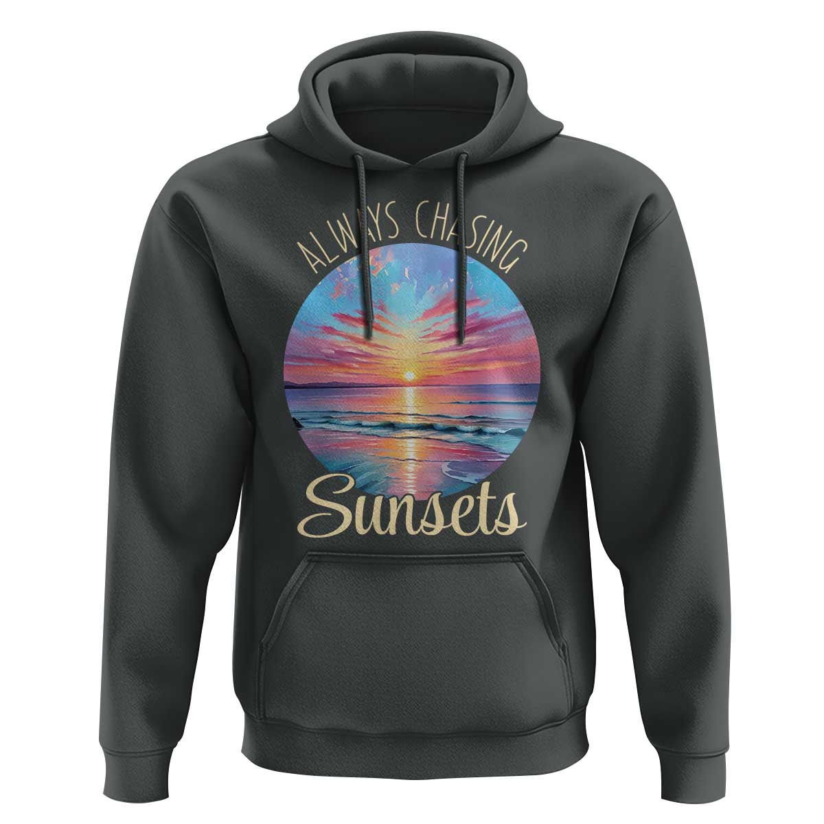 Always Chasing Sunsets Hoodie Summer Vacation Travel Gift