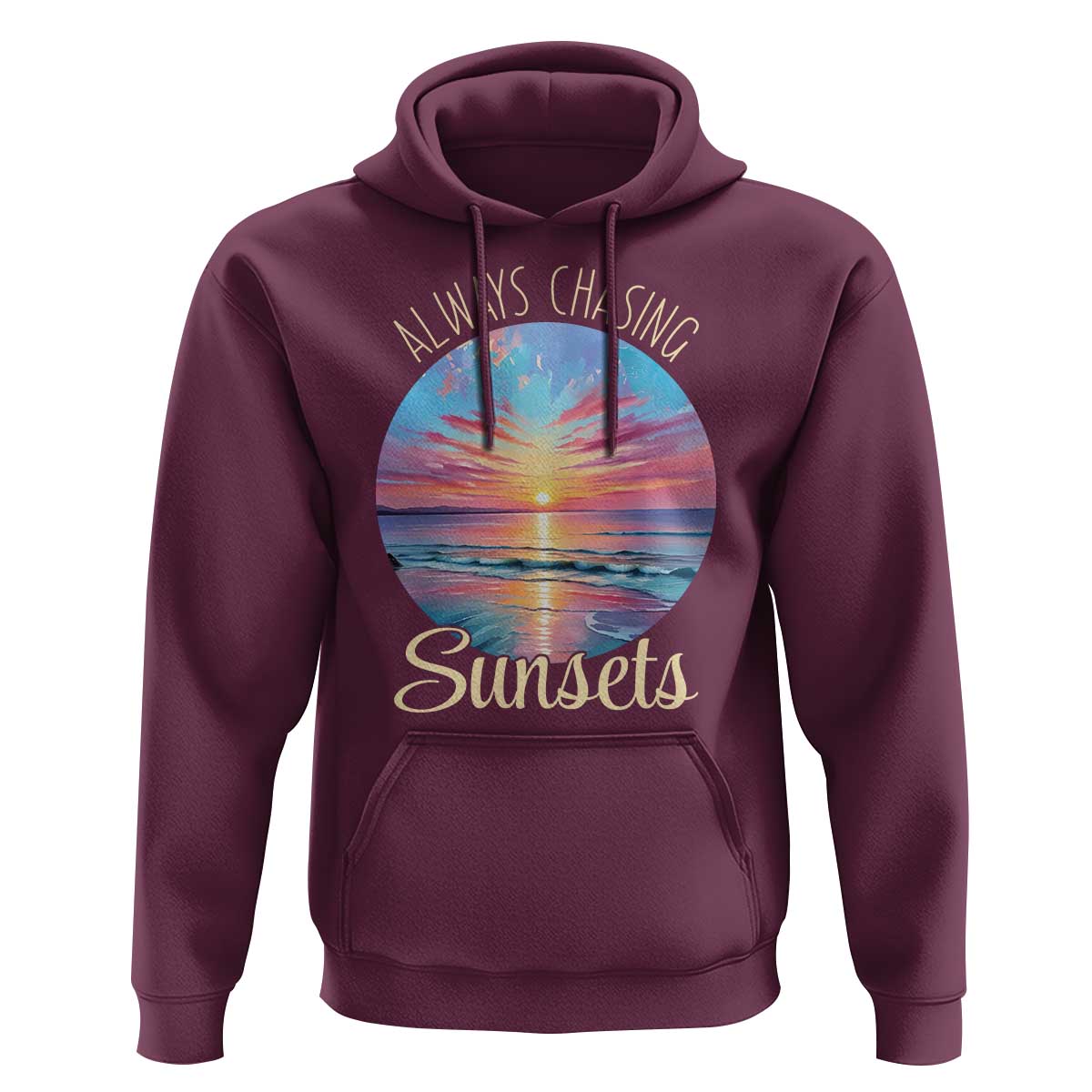 Always Chasing Sunsets Hoodie Summer Vacation Travel Gift