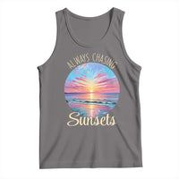Always Chasing Sunsets Tank Top Summer Vacation Travel Gift
