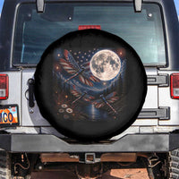 American Flag Dragonfly Patriotic 4th Of July Spare Tire Cover