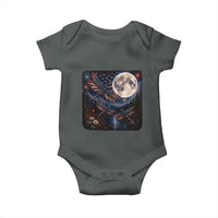 American Flag Dragonfly Patriotic 4th Of July Baby Onesie
