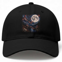 American Flag Dragonfly Patriotic 4th Of July Baseball Cap