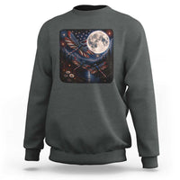 American Flag Dragonfly Patriotic 4th Of July Sweatshirt
