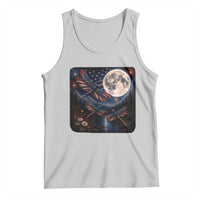 American Flag Dragonfly Patriotic 4th Of July Tank Top