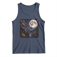 American Flag Dragonfly Patriotic 4th Of July Tank Top