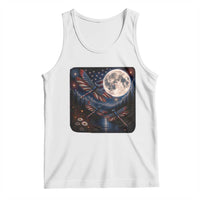 American Flag Dragonfly Patriotic 4th Of July Tank Top