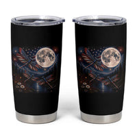American Flag Dragonfly Patriotic 4th Of July Tumbler Cup