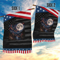 Red White And Blue Dragonfly Patriotic Garden Flag 4th Of July Nature Lover Gift
