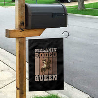African American Cowgirl Garden Flag Melanin Rodeo Queen Western Country - Wonder Print Shop