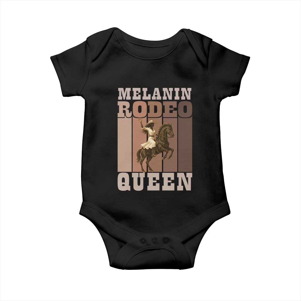 African American Cowgirl Baby Onesie Melanin Rodeo Queen Western Country - Wonder Print Shop