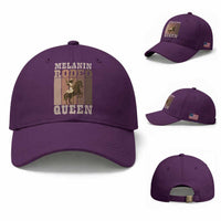 African American Cowgirl Baseball Cap Melanin Rodeo Queen Western Country