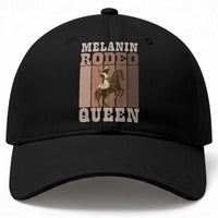 African American Cowgirl Baseball Cap Melanin Rodeo Queen Western Country