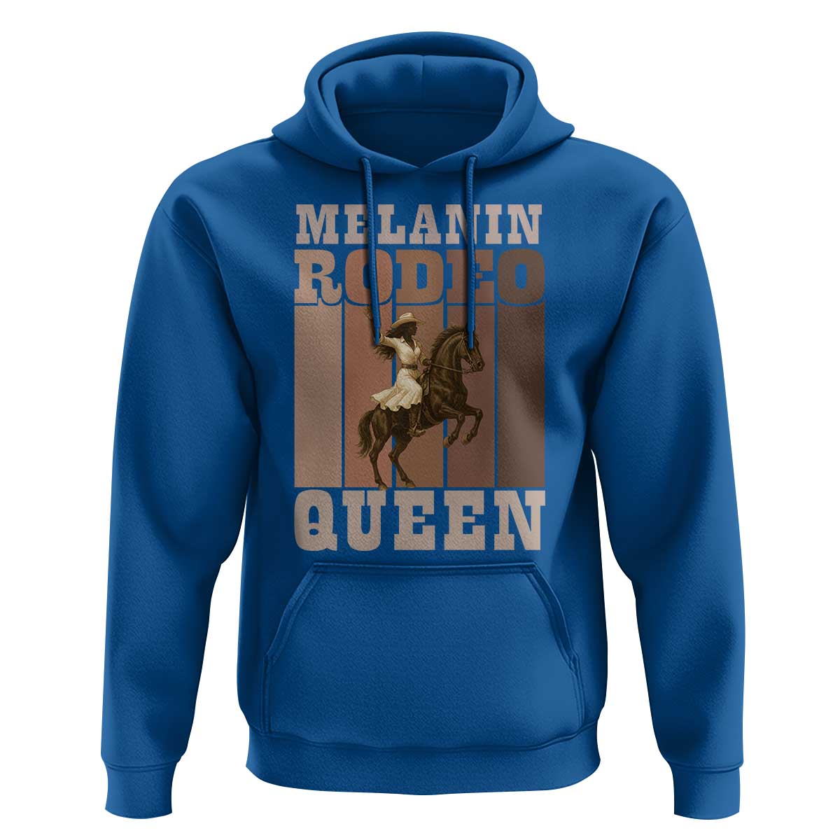 African American Cowgirl Hoodie Melanin Rodeo Queen Western Country - Wonder Print Shop