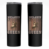 African American Cowgirl Skinny Tumbler Melanin Rodeo Queen Western Country
