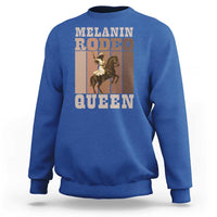 African American Cowgirl Sweatshirt Melanin Rodeo Queen Western Country - Wonder Print Shop