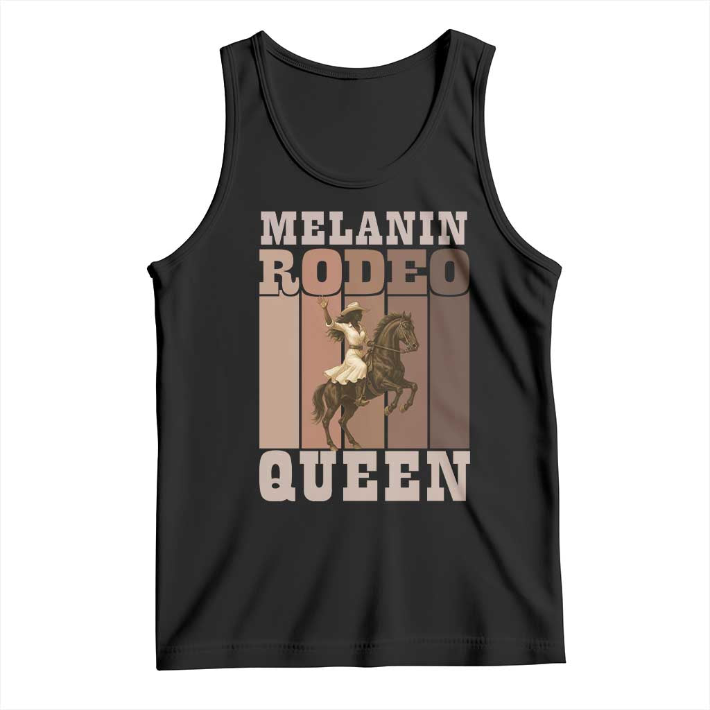 African American Cowgirl Tank Top Melanin Rodeo Queen Western Country - Wonder Print Shop