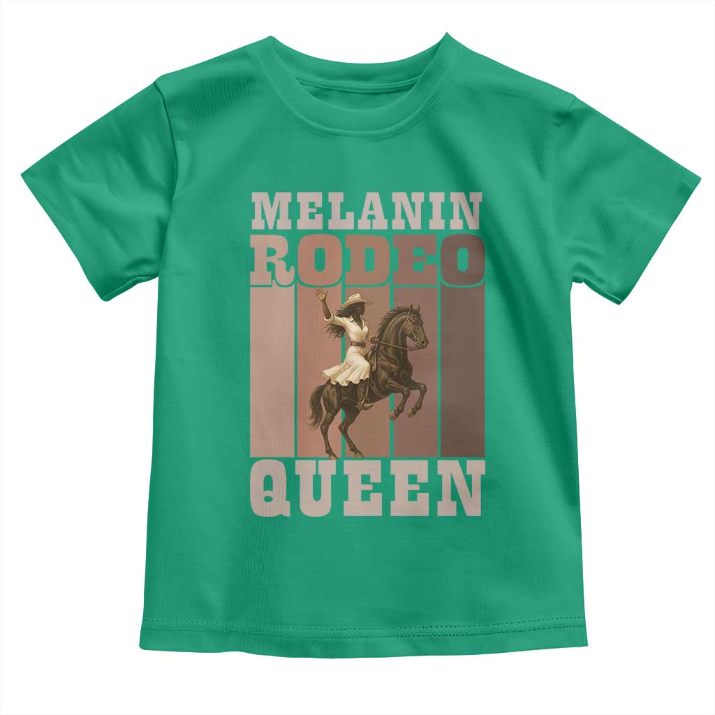 African American Cowgirl Toddler T Shirt Melanin Rodeo Queen Western Country - Wonder Print Shop