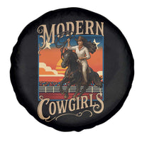 Modern Cowgirls Spare Tire Cover American Woman Western Rodeo - Wonder Print Shop