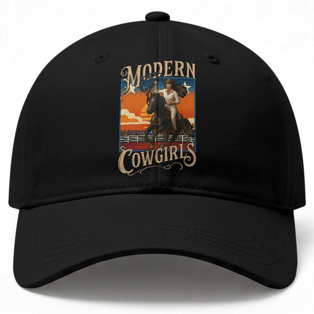 Modern Cowgirls Baseball Cap American Woman Western Rodeo