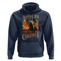 Modern Cowgirls Hoodie American Woman Western Rodeo - Wonder Print Shop