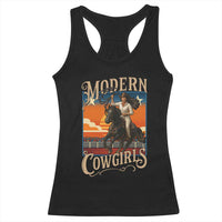 Modern Cowgirls Racerback Tank Top American Woman Western Rodeo - Wonder Print Shop