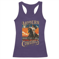 Modern Cowgirls Racerback Tank Top American Woman Western Rodeo - Wonder Print Shop