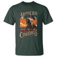 Modern Cowgirls T Shirt American Woman Western Rodeo - Wonder Print Shop