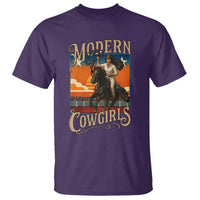 Modern Cowgirls T Shirt American Woman Western Rodeo - Wonder Print Shop