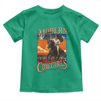 Modern Cowgirls Toddler T Shirt American Woman Western Rodeo - Wonder Print Shop