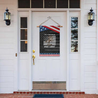 Patriotic Cowgirl Garden Flag I Do A Thing Called What I Want American Flag