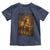 Patriotic Cowboy Toddler T Shirt American Bucking Bull Rider USA Rodeo Art - Wonder Print Shop