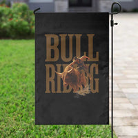Bull Riding Cowboy Western Texas Rodeo Life Garden Flag - Wonder Print Shop