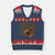 Bull Riding Cowboy Western Texas Rodeo Life V-Neck Knit Sweater Vest - Wonder Print Shop