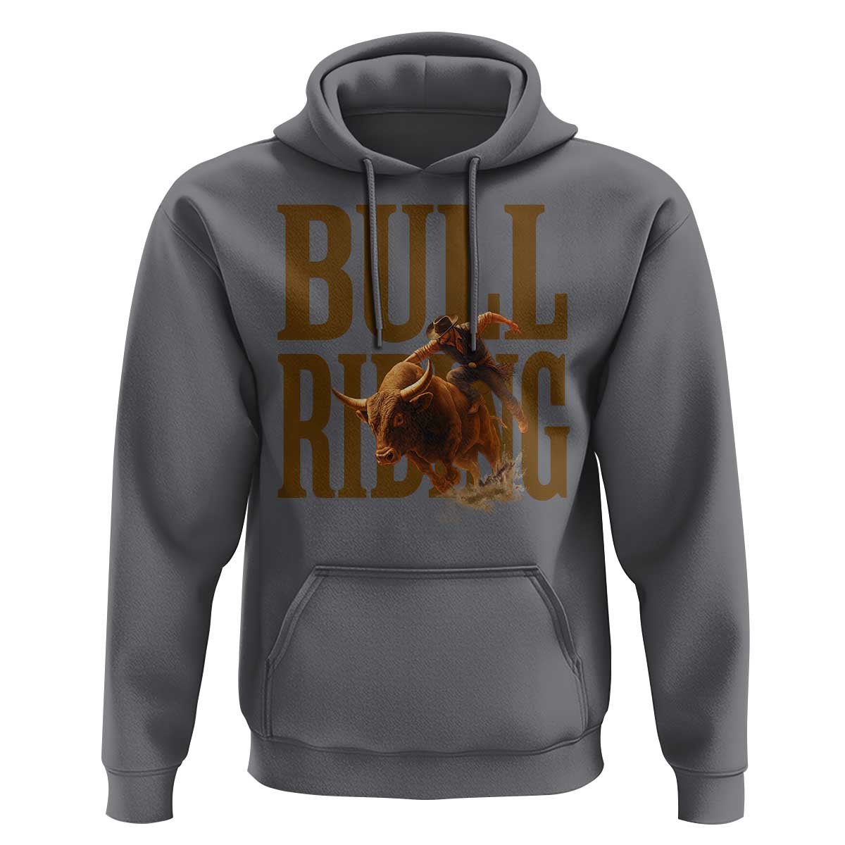 Bull Riding Cowboy Western Texas Rodeo Life Hoodie - Wonder Print Shop