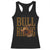 Bull Riding Cowboy Western Texas Rodeo Life Racerback Tank Top - Wonder Print Shop