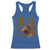 Bull Riding Cowboy Western Texas Rodeo Life Racerback Tank Top - Wonder Print Shop
